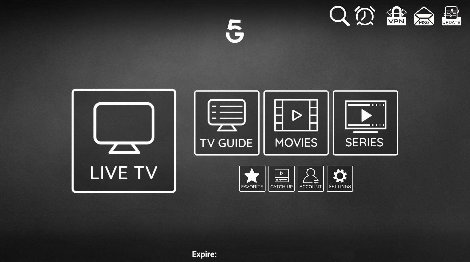 5G Live IPTV Player for Android