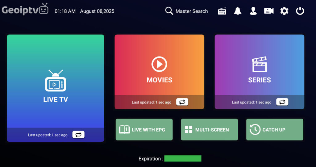 GeoIPTVPro Active Code Player