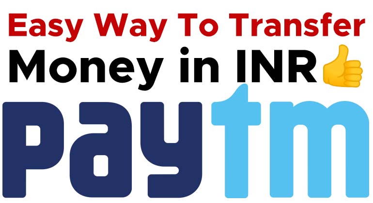 Indian Brother Easy way to send money through PayTM in INR